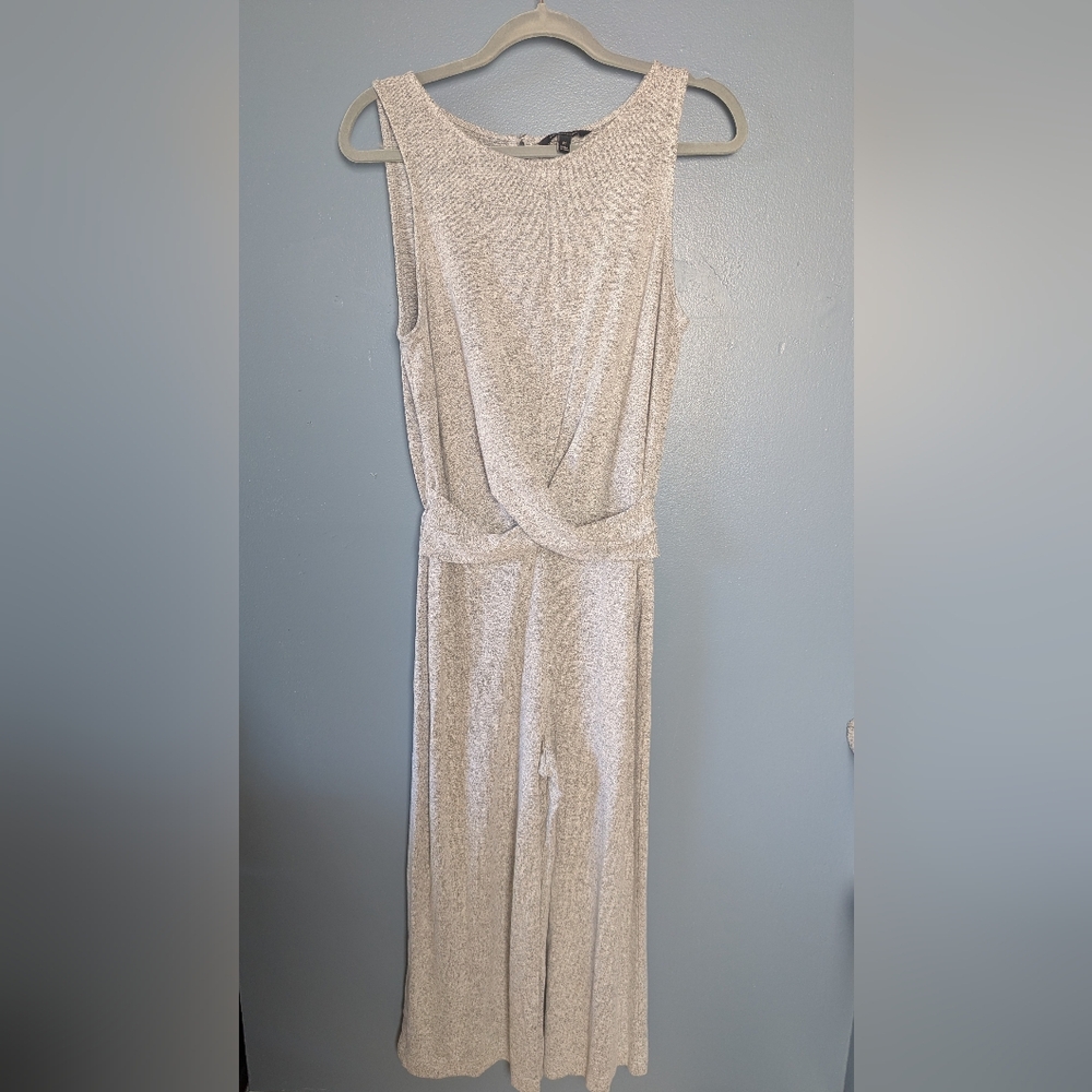 Banana Republic Heather Gray Jumpsuit Size Medium